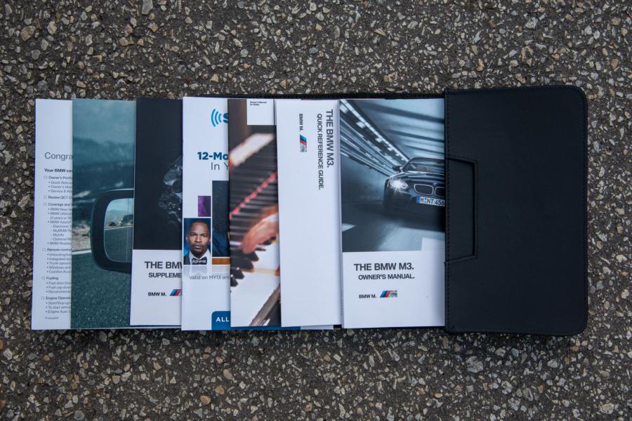 Сервисные книги BMW M3 Coupe Competition Package 2013 года  (фото 97 из 98)